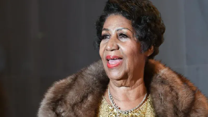 Aretha Franklin and Kathy Warden